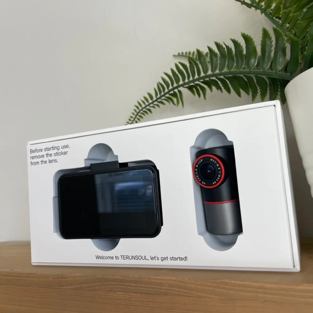 TERUNSOUL 4K Dual Dash Cam w/ GPS & WiFi 6 – Front & Rear – Ultra HD